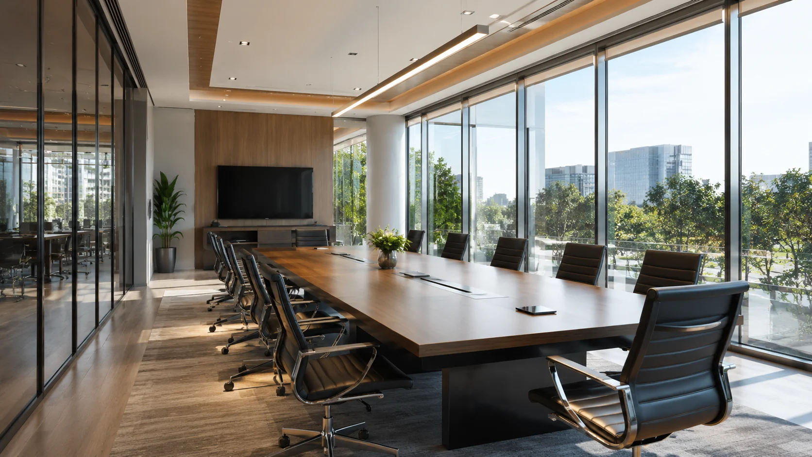 Sala de reuniões da Camargo Assessoria Contábil